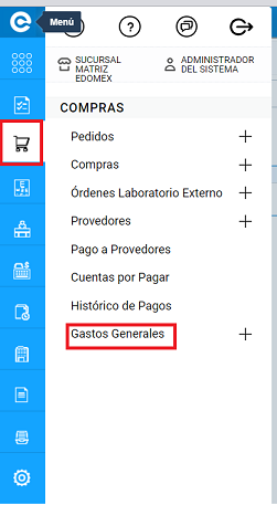 gastos generales